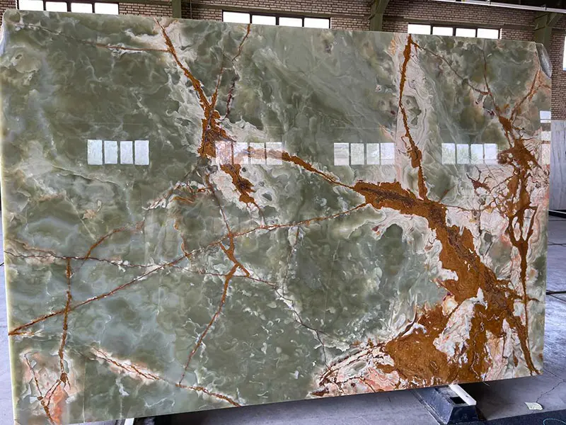 سنگ اسلب مرمر سبز