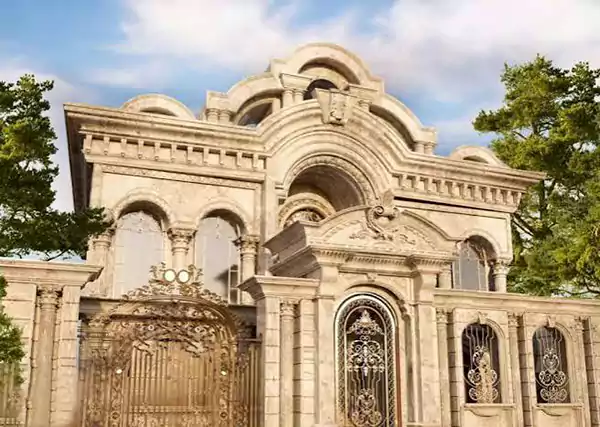 سنگ تراورتن حاجی آباد موج دار