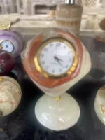 ساعت سنگی طرح تاس