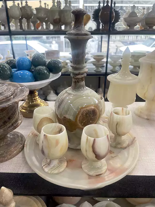 سرویس شربت خوری سنگی