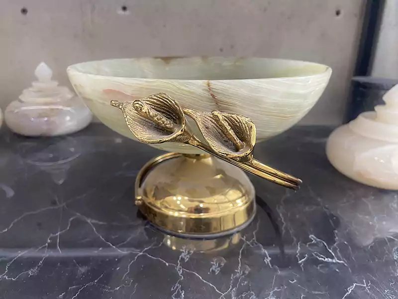 ظرف سنگی مرمر