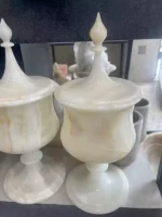 شکلات خوری سنگی پایه بلند